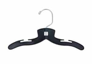 New Black 10" Kids Top Hanger 200 Per Case