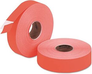 Monarch 1136 Pricing Gun Labels for Plain Fluorescent Color