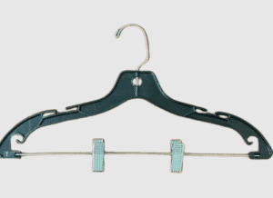 new black 17" suit hanger